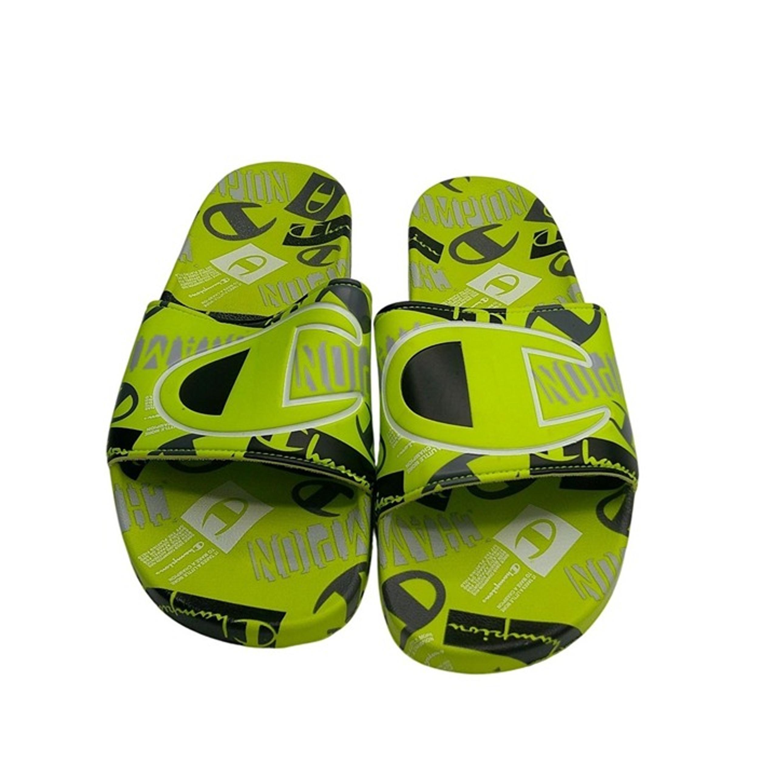 Champion Mens Neon Slide Sandals Size 13 D52 C