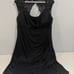 Women's Elegant Lace Sheer Black Cache Midi Dress Cocktail Wedding Size 18