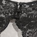 Women's Elegant Lace Sheer Black Cache Midi Dress Cocktail Wedding Size 18
