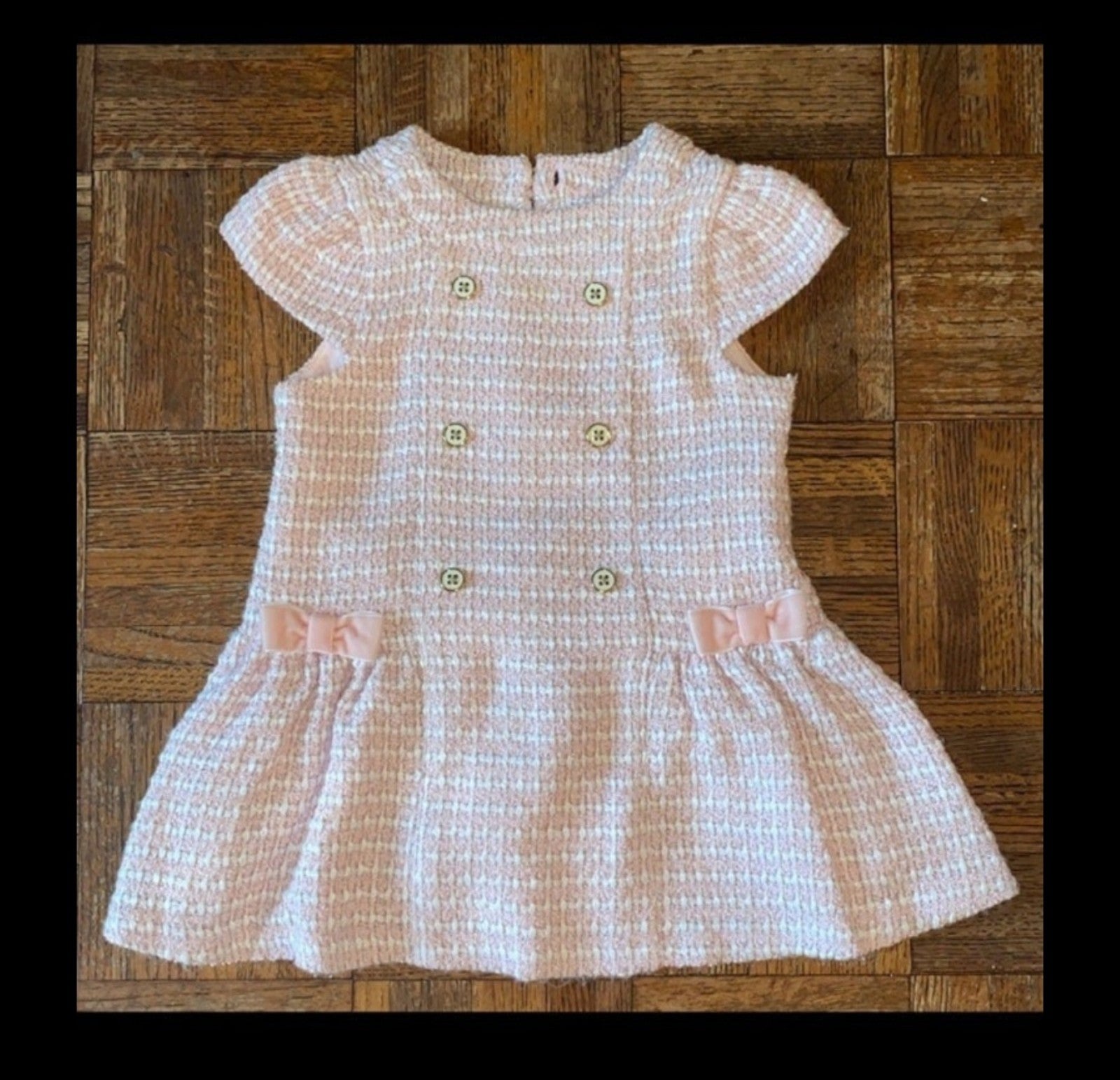 Janie and Jack pink dress