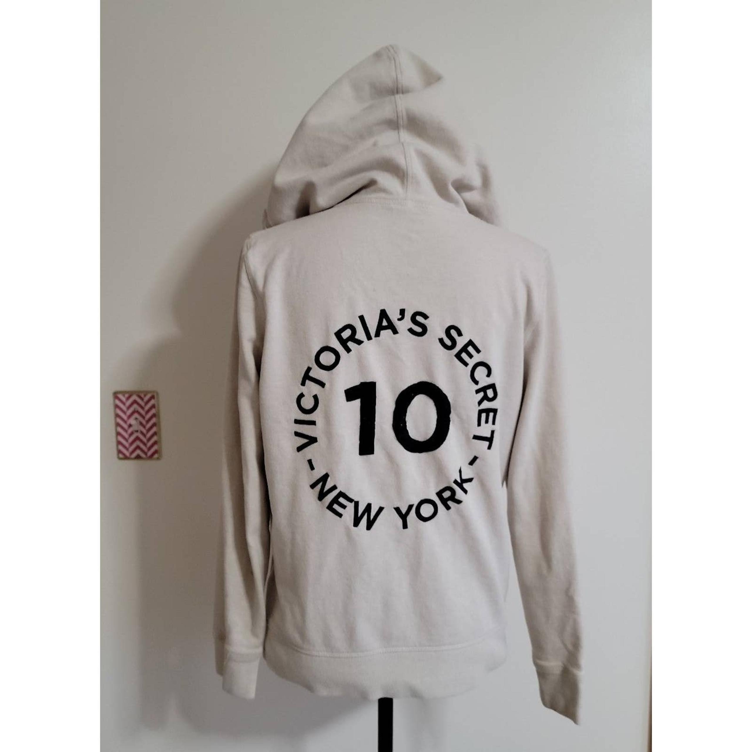 Victoria’s Secret Full Zip Ivory New York Collection Limited Sz M