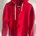 POLO Ralph Lauren Mens Red Full Zip Hoodie Sweatshirt SIZE XXL Waffle Weave hood