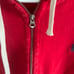 POLO Ralph Lauren Mens Red Full Zip Hoodie Sweatshirt SIZE XXL Waffle Weave hood