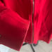 POLO Ralph Lauren Mens Red Full Zip Hoodie Sweatshirt SIZE XXL Waffle Weave hood