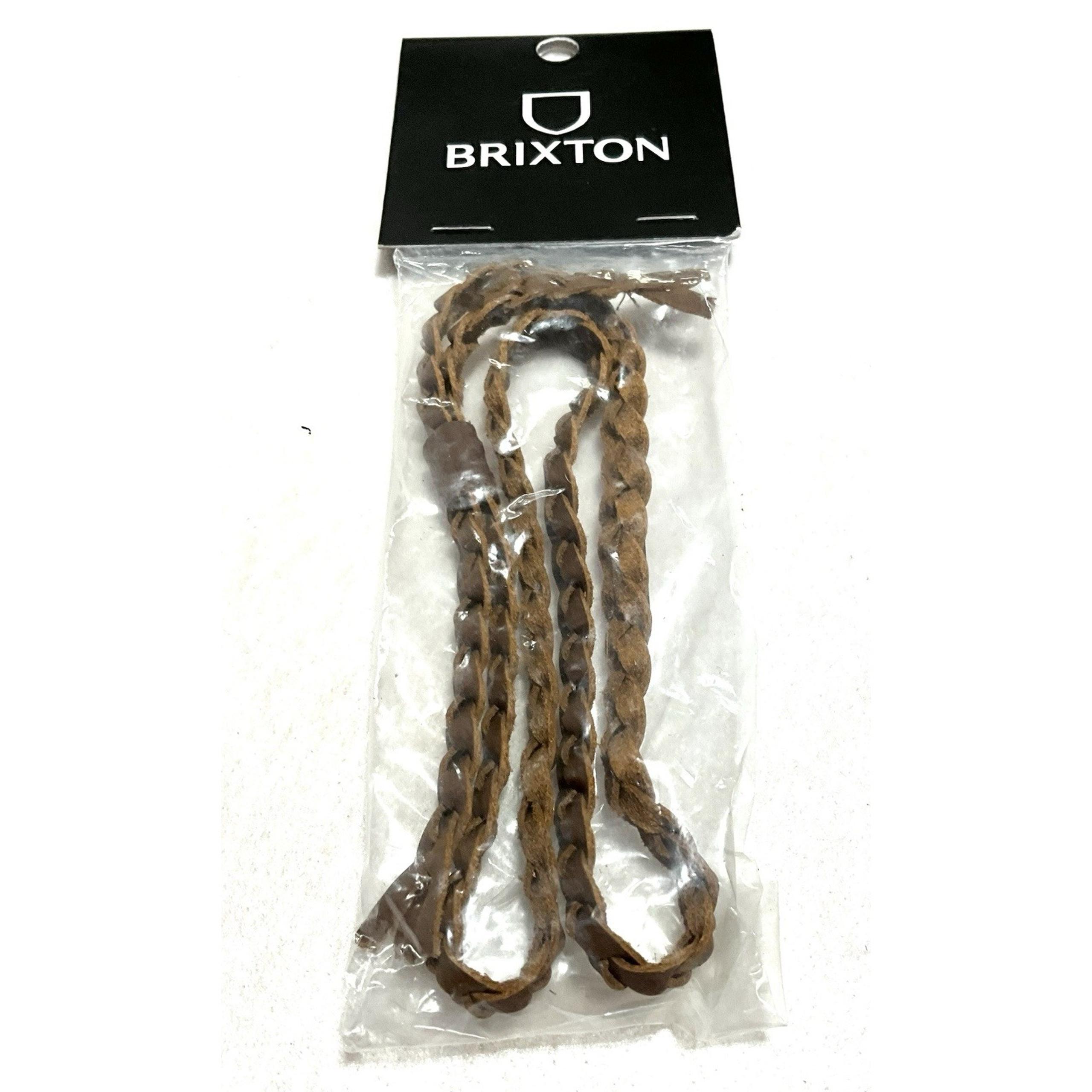 Brixton Adjustable Leather Braided Hat Band Unisex NEW in Original Packaging