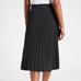Athleta Hayes Accordian Pleated Black Midi Skirt