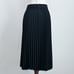 Athleta Hayes Accordian Pleated Black Midi Skirt
