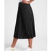 Athleta Hayes Accordian Pleated Black Midi Skirt