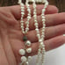 17 Sterling Genuine Pearl Necklace