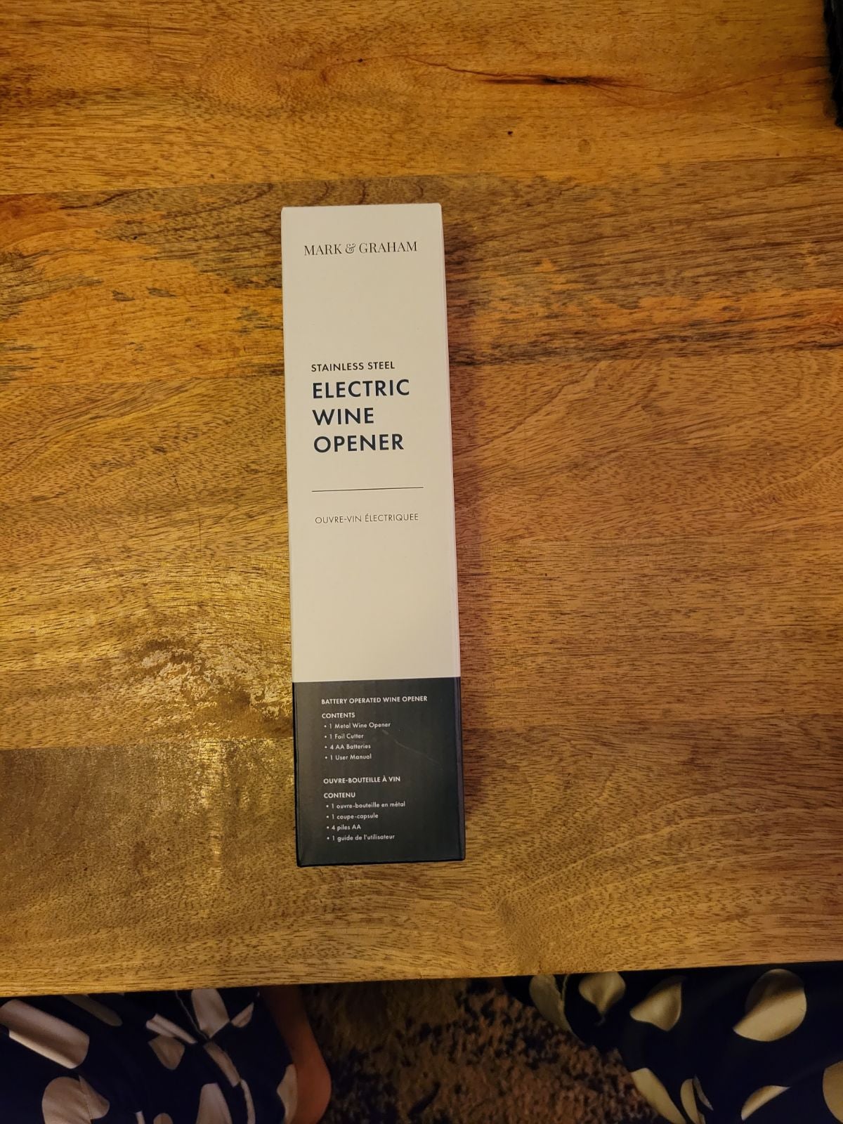 Mark & Graham Electric Wine Opener