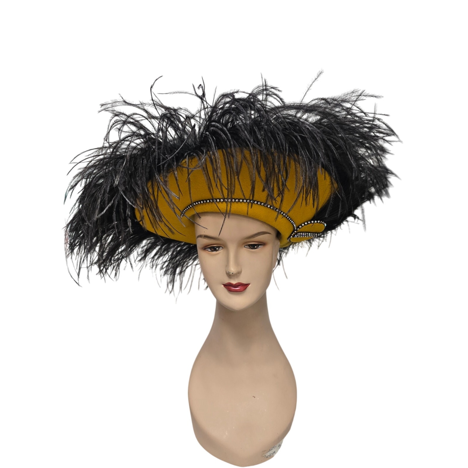 Bellini Originals Hat, Mustard Yellow & Black, Size 22 inches