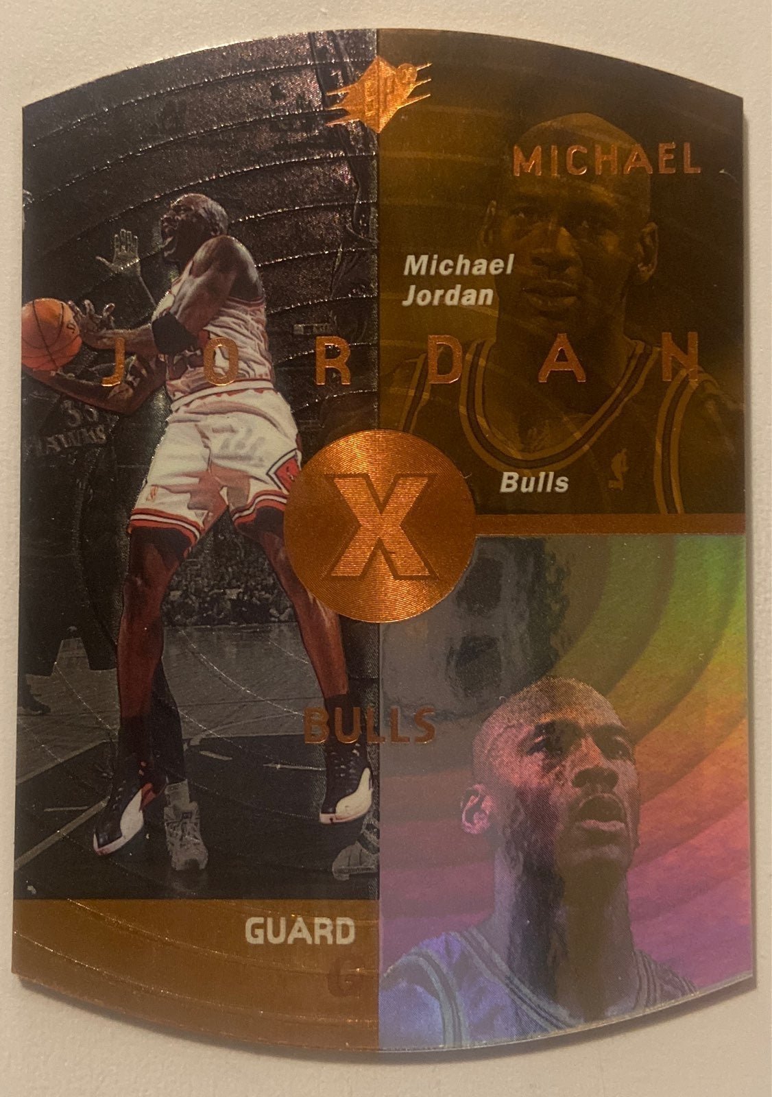 1998 SPX Bronze DIE CUT #6 RARE SP PARALLEL Michael Jordan