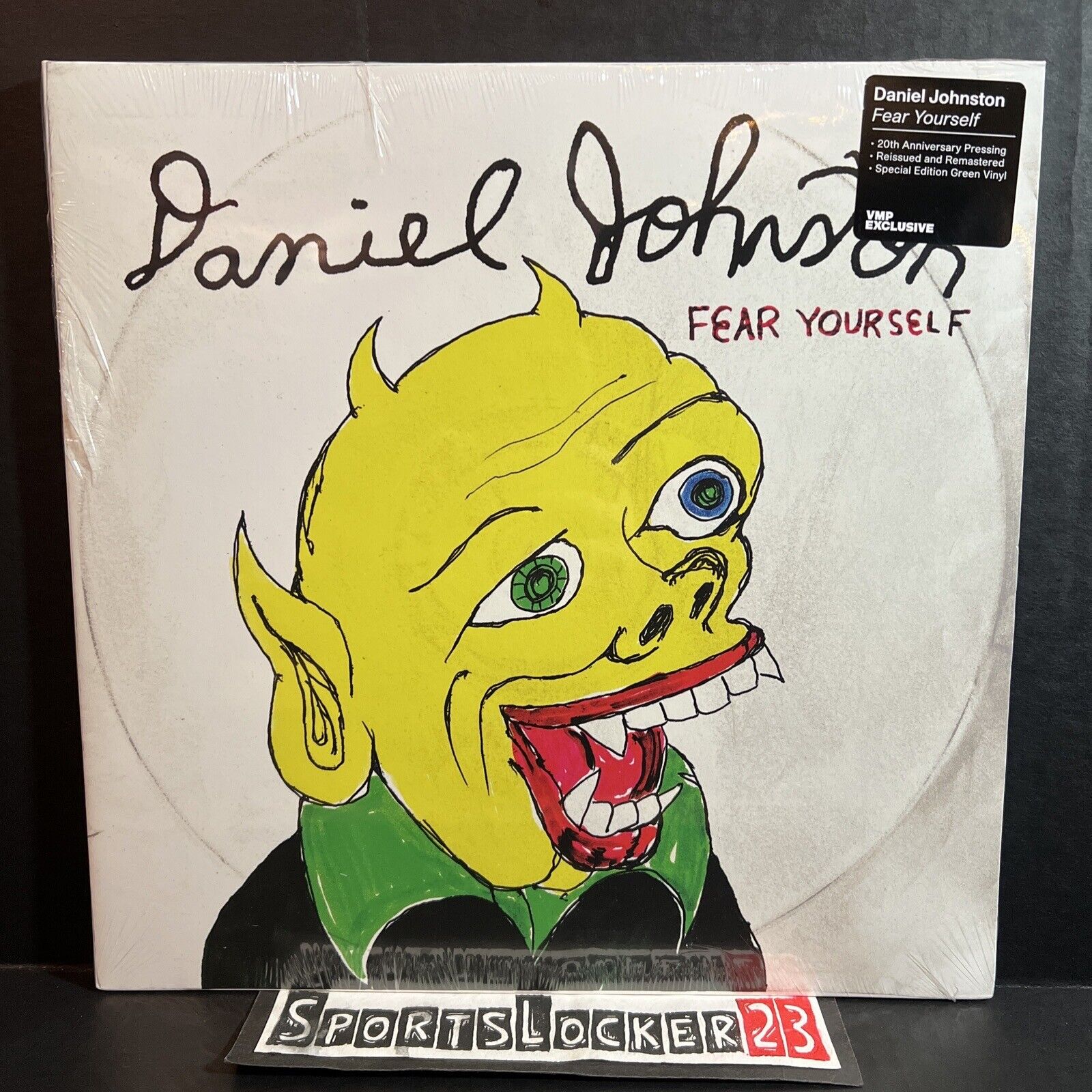 Daniel Johnston - Fear Yourself Special Edition Green Color Vinyl VMP Exclusive