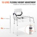 VEVOR Sliding Tub Transfer Bench Height Adjustable Bathtub Transfer Seat 400LB