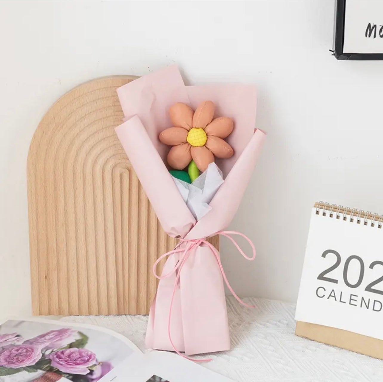 Cute Flower Bouquet Handcraft Flower - Gifts for Valentine, Birthday, Anniversar