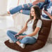 14-Position Adjustable Cushioned Floor gaming Chair L1