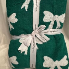 Adorable Set of 6 Cupcakes & Cashmere Bow Themed Cotton Bath Towel Set