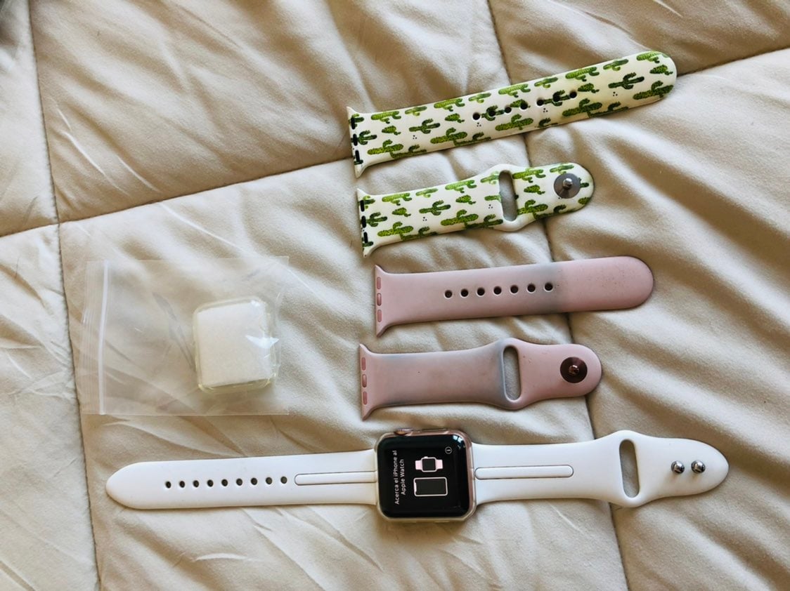 Apple watch series 3 38mm rose gold