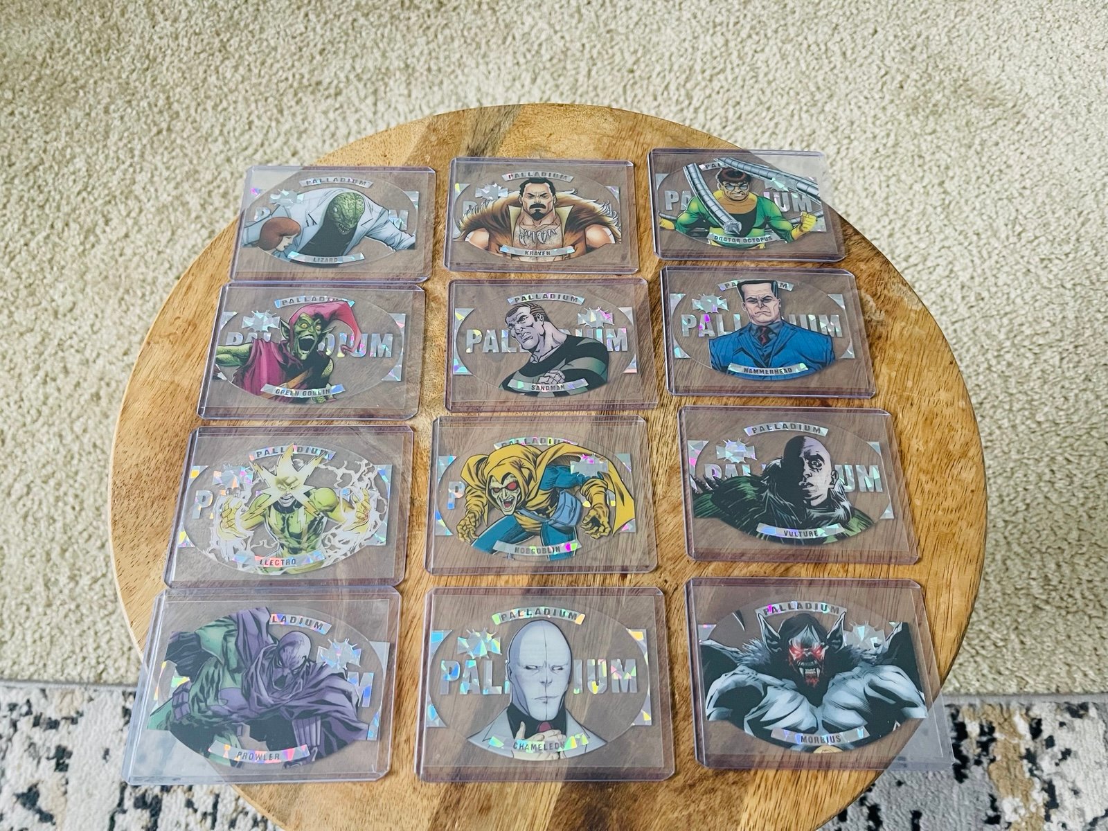 Marvel Metal Universe Palladium Trading Card Lot