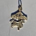 BEAUTIFUL!♡ Vintage 10k Gold Horse & Carousel Pendant/Charm w/ Gold Jump Ring