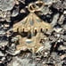 BEAUTIFUL!♡ Vintage 10k Gold Horse & Carousel Pendant/Charm w/ Gold Jump Ring