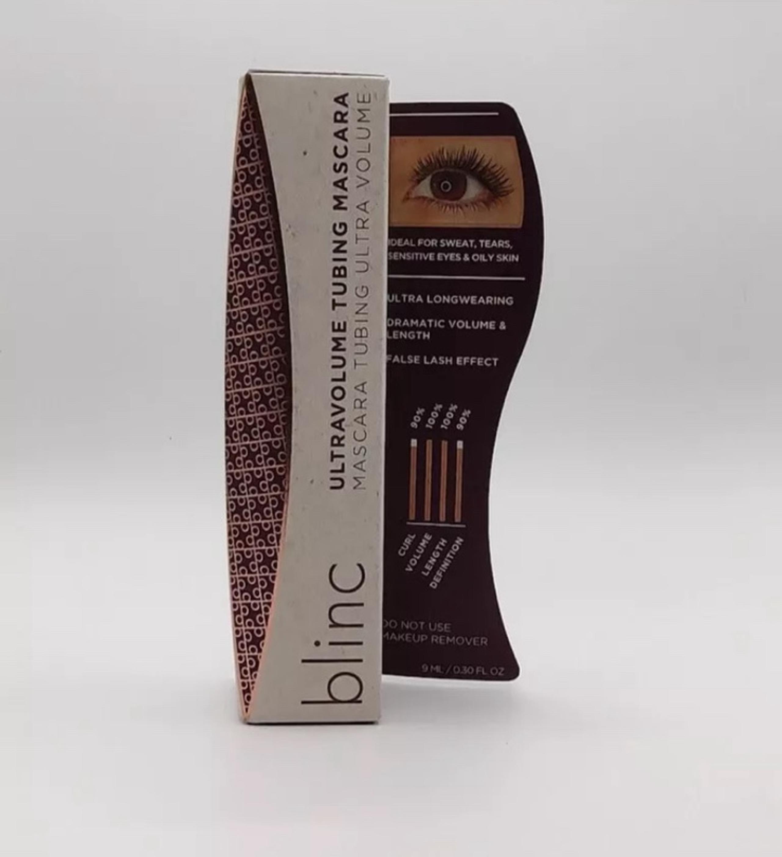 blinc Ultra Volume Tubing Mascara Volumizing 0.30 Oz - Black- NIB