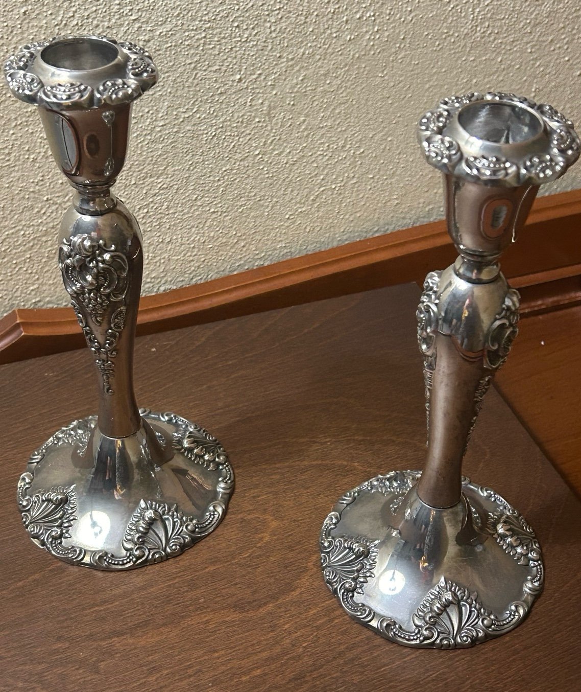 Vintage candle stick holders