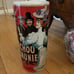 French licorice advertisement umbrella stand