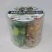 Cousin DIY Mega Tub Acrylic Bead Mix, Red, Green, Blue, Orange, 1200+ Pieces