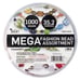 Cousin DIY Mega Tub Acrylic Bead Mix, Red, Green, Blue, Orange, 1200+ Pieces