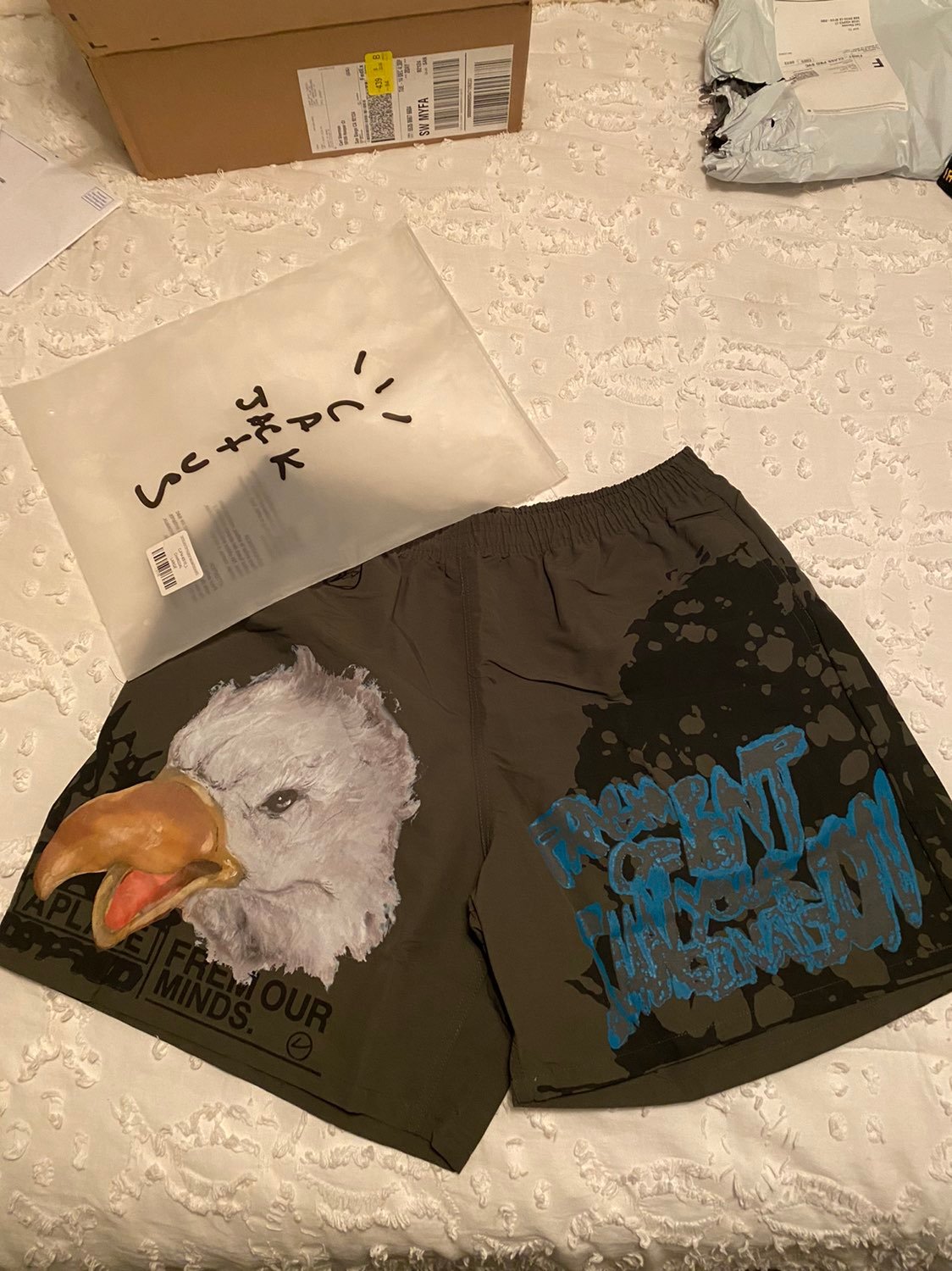 Travis scott imagination shorts
