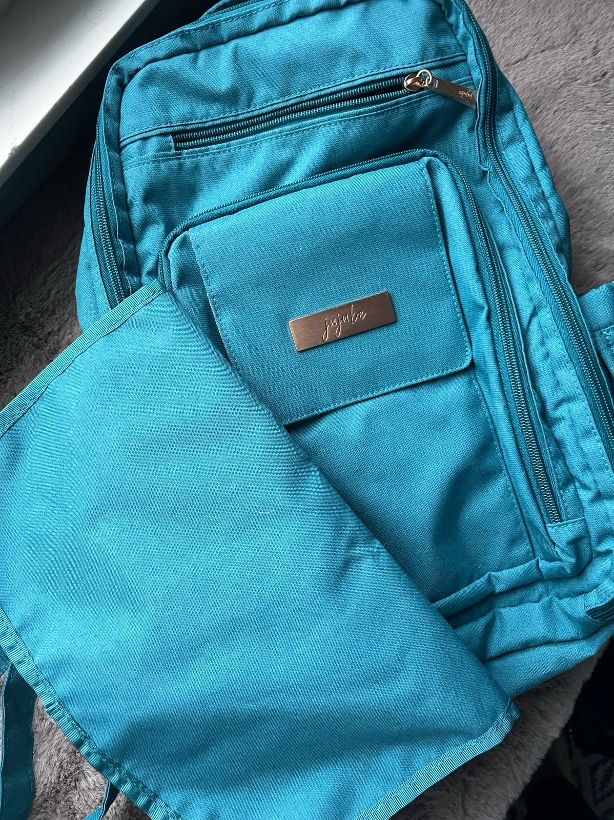 Jujube chromatic brb backpack teal color