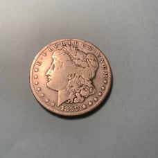 Morgan Silver Dollar 1899S last year of the century