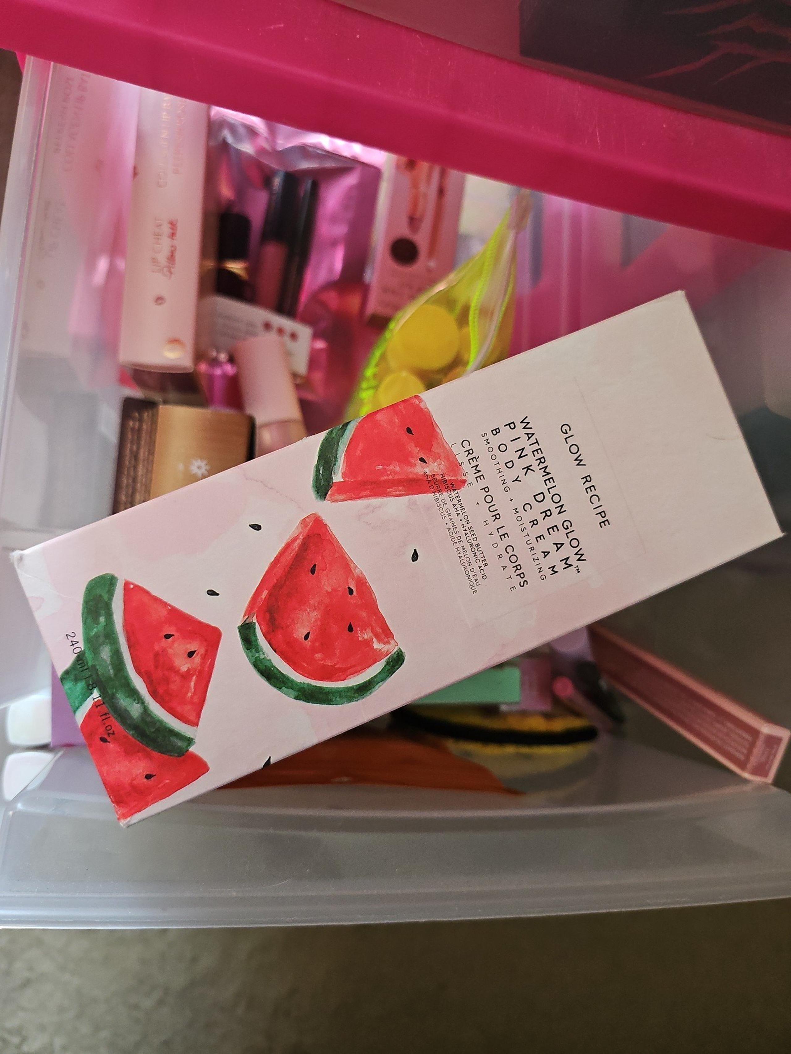 glow recipe pink dream body cream