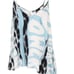 Just Cavalli mixed print cami top multi colored size 10
