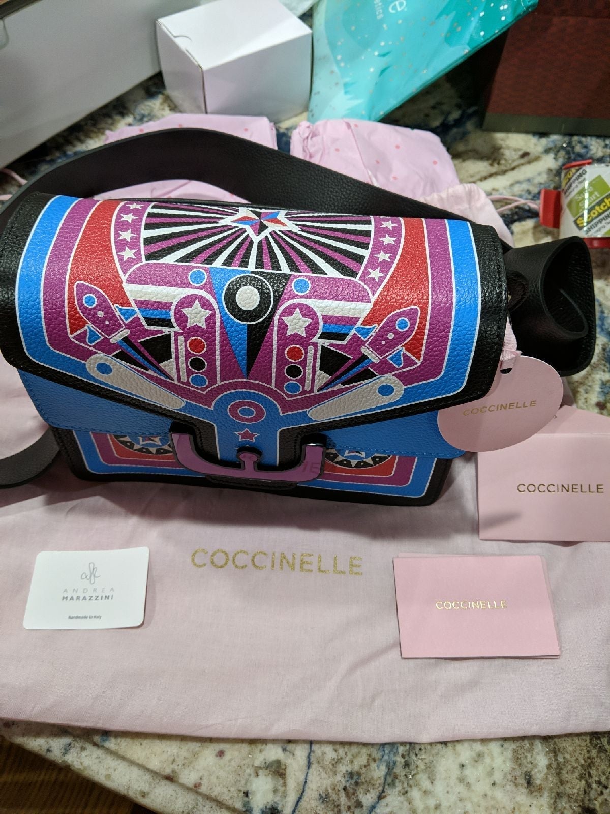 Coccinelle Very Limited flipper purse. F