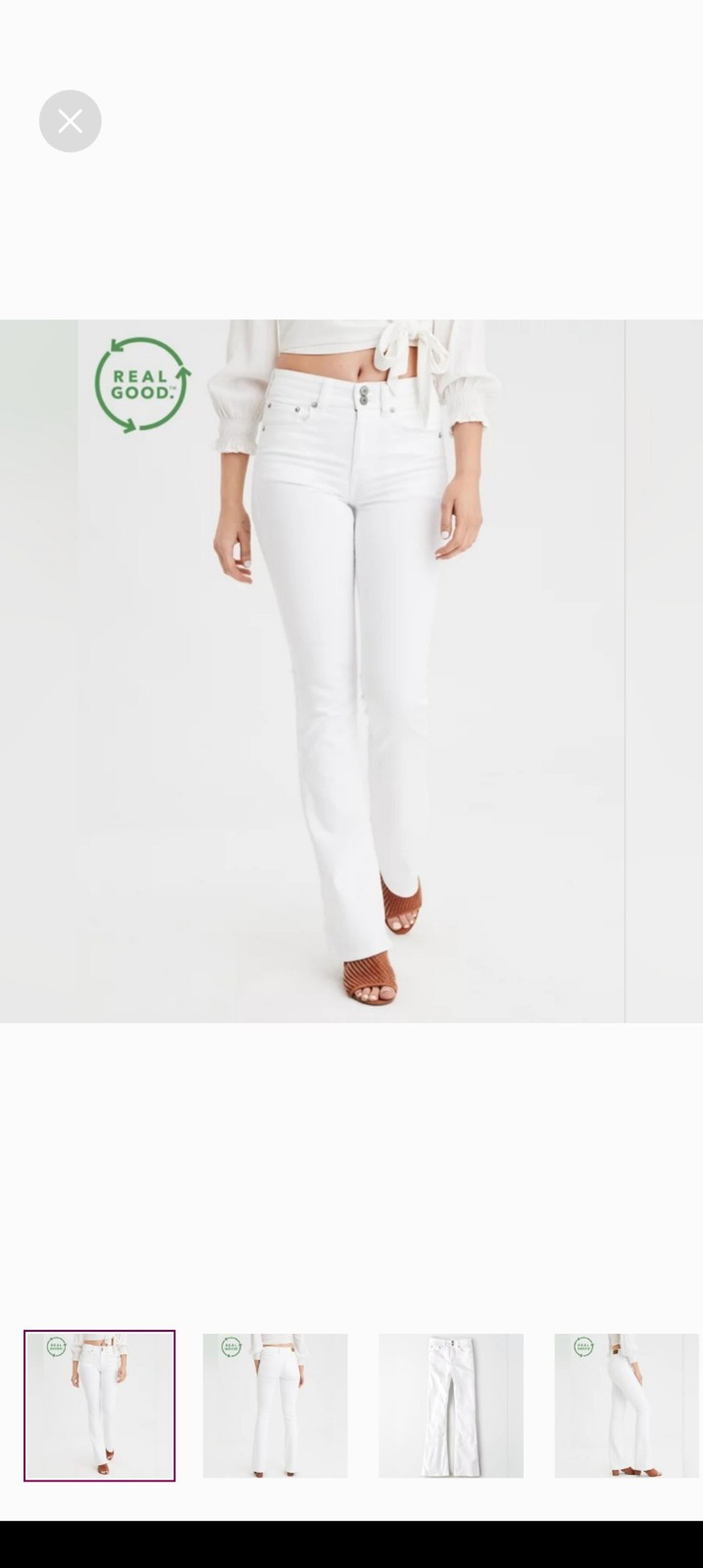 AMERICAN EAGLE high rise artist flare- PLUS SIZE