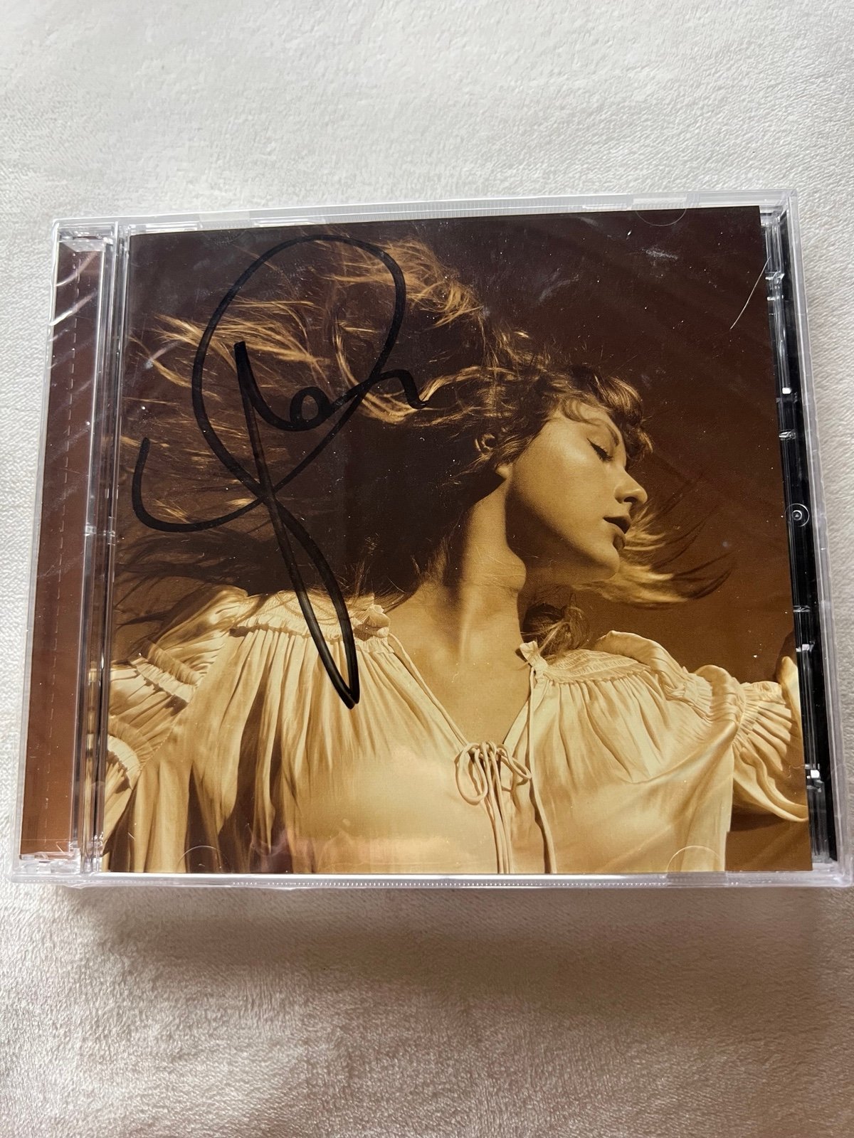 Taylor Swift Signed and Sealed fearless cd