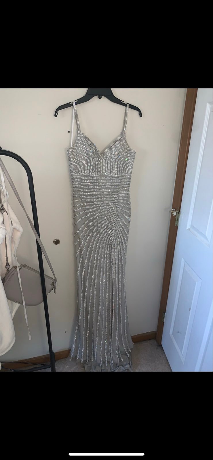 Sparkly formal mermaid Dress with slit