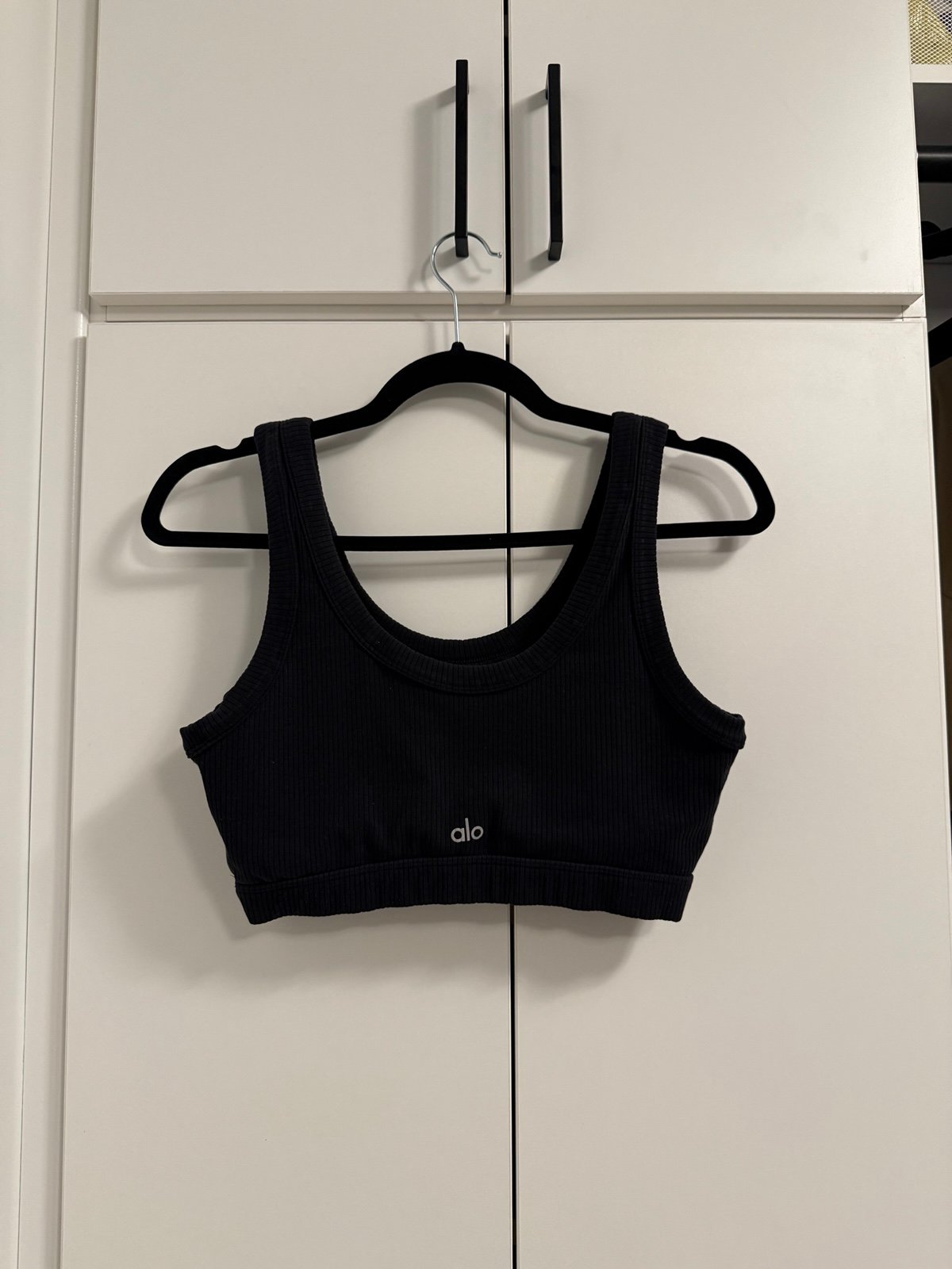 Alo Wellness Bra Black Size Large