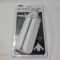 Universal folding LED work shop lamp.