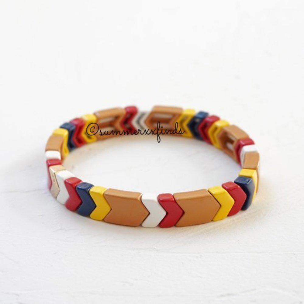 Roxanne Assoulin Milano Bracelet Chevron