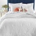 WHIM BY MARTHA STEWART COLLECTION Seersucker 3-Pc. 99% Cotton Queen Comforter Se