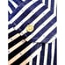 ETRO 44 Men's Strip Dot Dress Shirt VGUC Made in Italy 100% Cotton