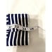 ETRO 44 Men's Strip Dot Dress Shirt VGUC Made in Italy 100% Cotton