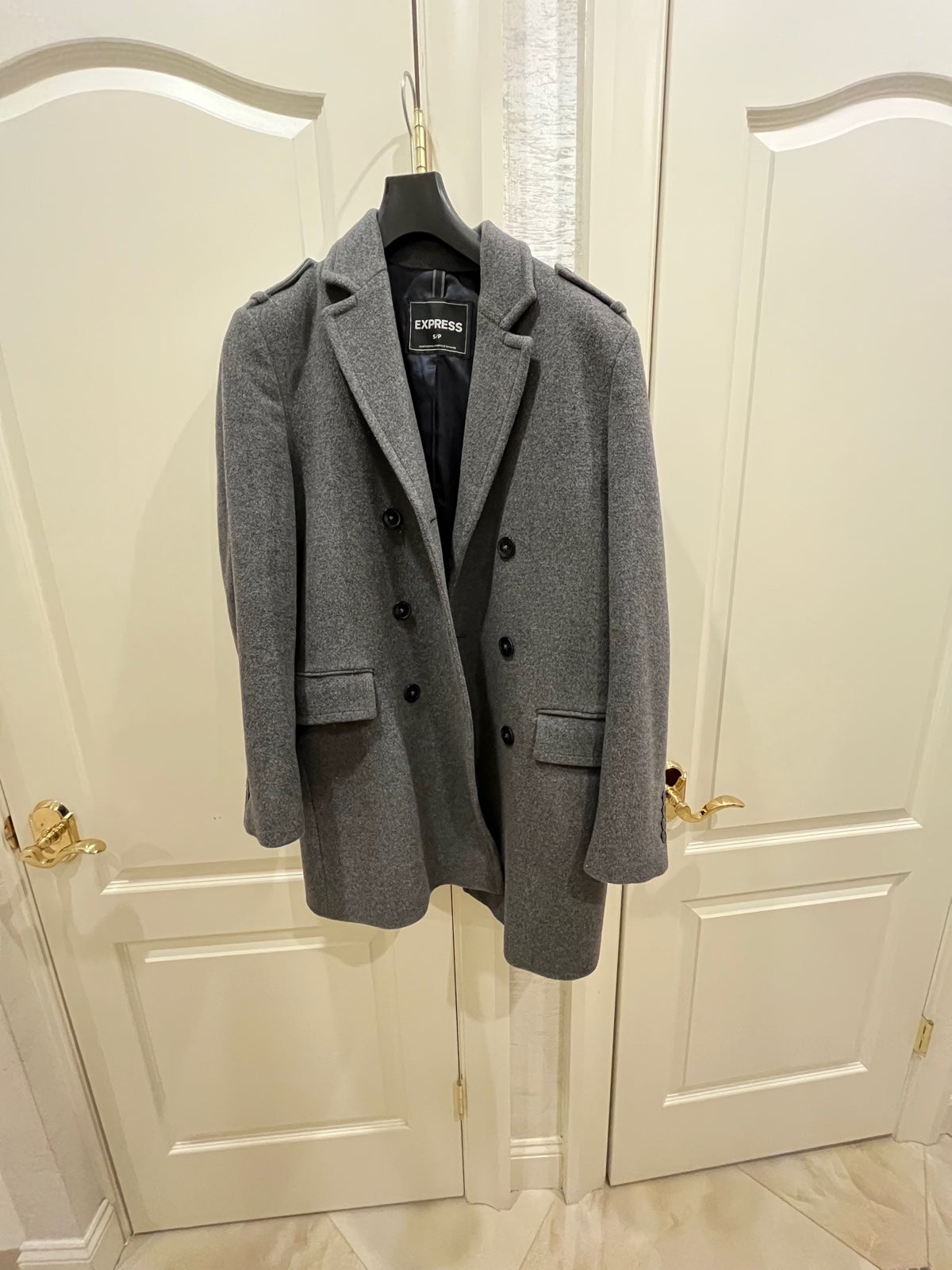 Gray Trench Coat by Express
