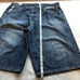PARISH Health Wealth Wisdom Men’s Size 40 Blue Jeans Denim Shorts Classic-Fit