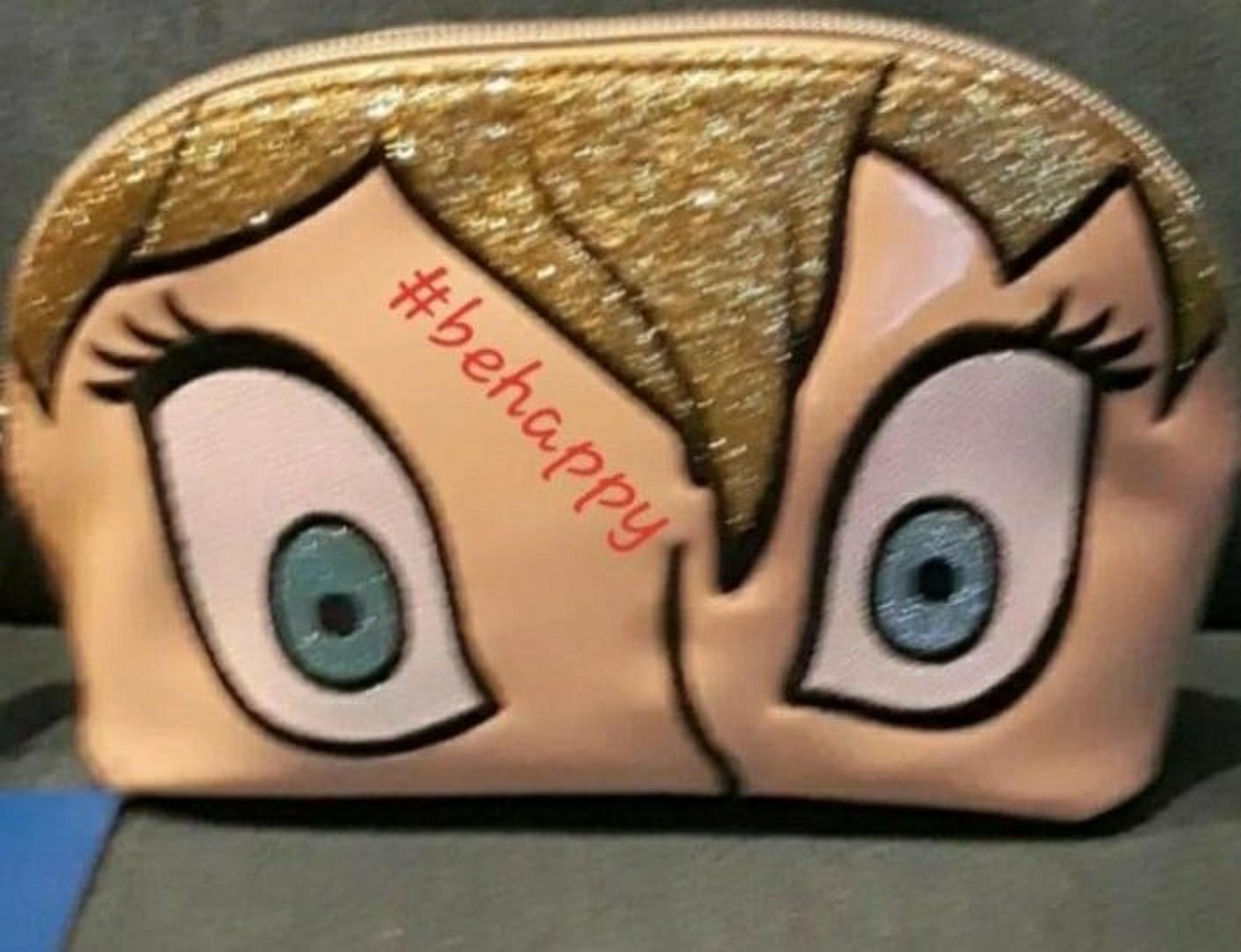 Danielle Nicole Disney Tinkerbell Eyes Makeup Bag