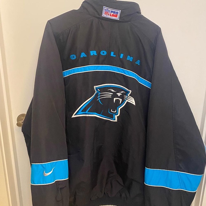Carolina Panthers Nike ProLine NFL Puffer Jacket