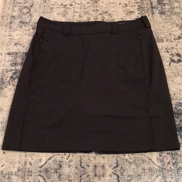 Nike Golf Tour Performance Dri-Fit Skort Black Size 6
